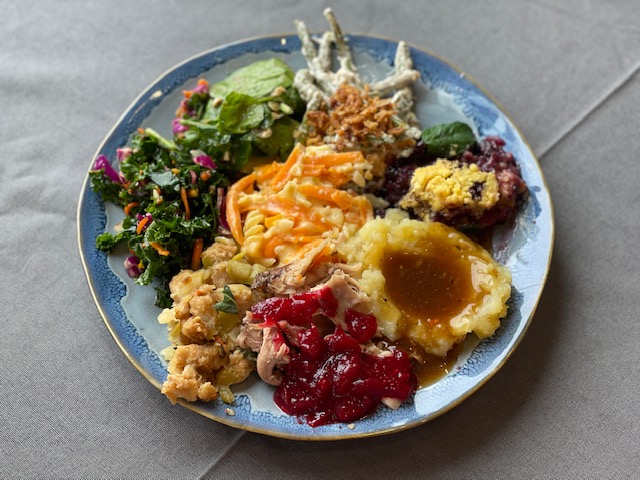 healthy thanksgiving meal plate