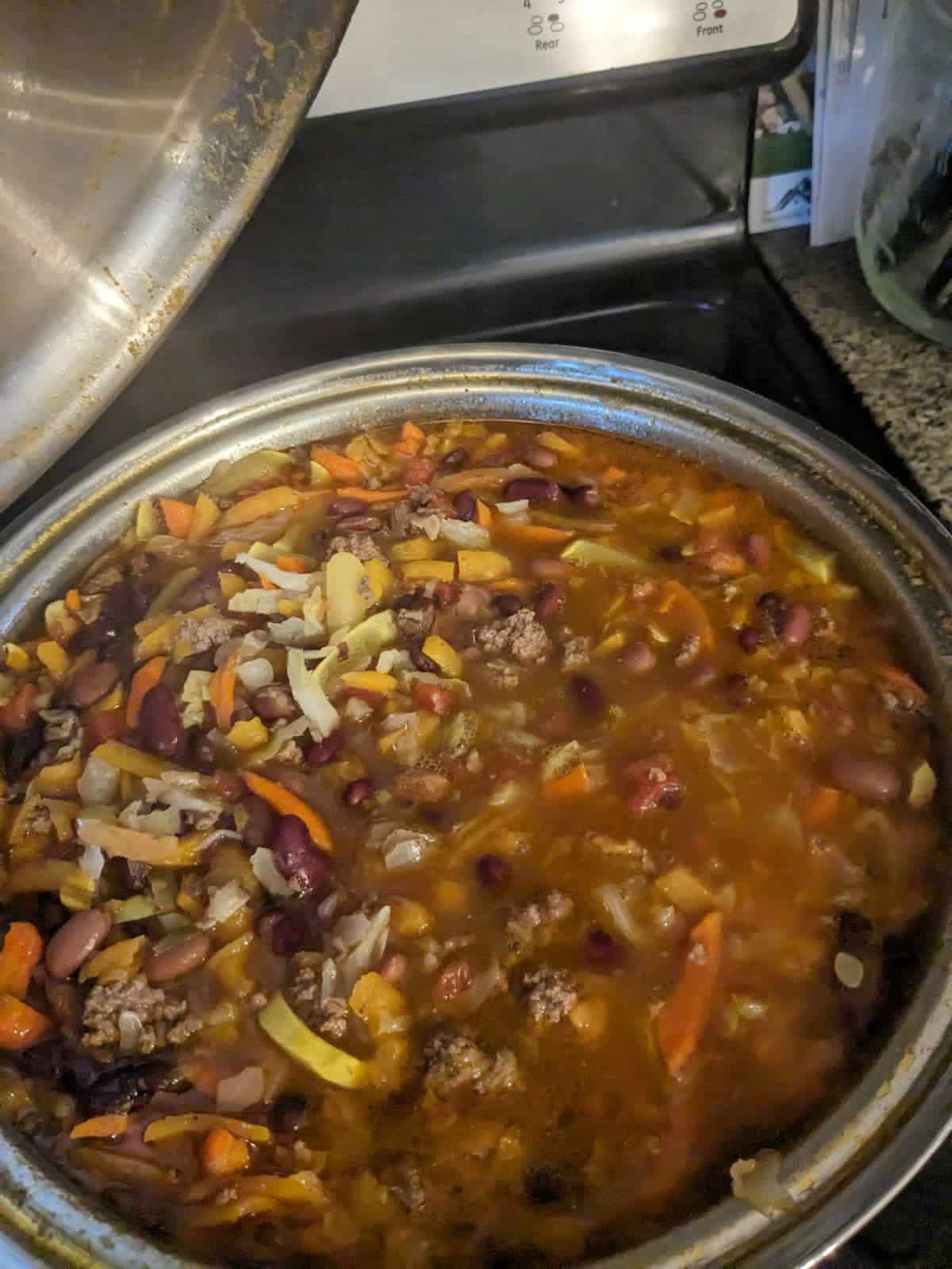 veggie loaded chili recipe - Life Changing Dinners